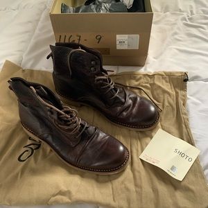 Shoto Italian leather boots